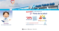 Desktop Screenshot of hospitalpablodeanda.com