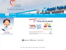 Tablet Screenshot of hospitalpablodeanda.com